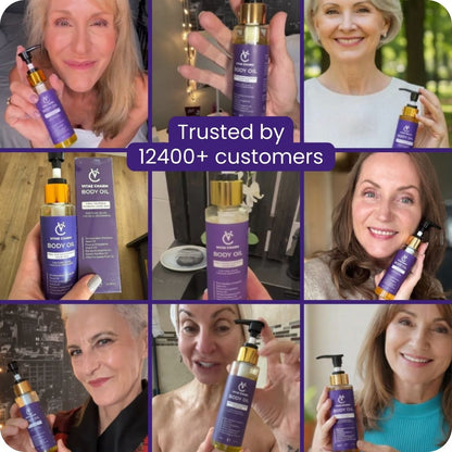 Vitae Charm Body Oil For Cancer Survivors.