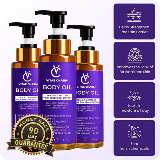 Vitae Charm Body Oil for Bruising Skin